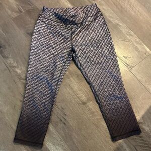 RBX Geometric Black and White Leggings